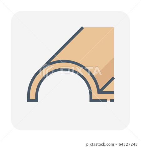 roofing material icon roofing material icon 64527243