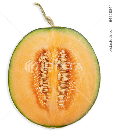 melon isolated on white clipping path 64528844