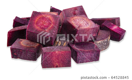 purple carrot isolated on white clipping path purple carrot isolated on white clipping path 64528845