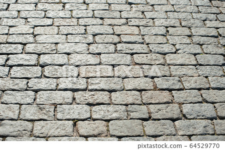 Texture in the form of old pavers Texture in the form of old pavers 64529770