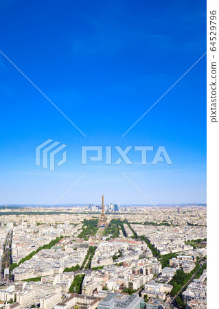Paris cityscape, Eiffel Tower, France Paris cityscape, Eiffel Tower, France 64529796