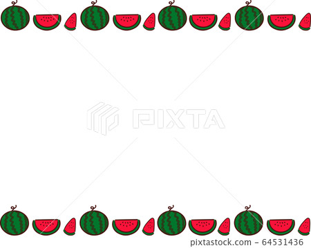 Watermelon frame Watermelon frame 64531436