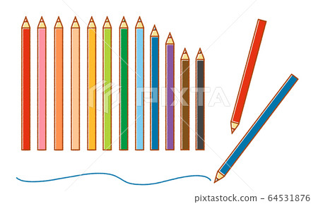 Colour Pencils Stock Illustrations – 5,747 Colour Pencils Stock