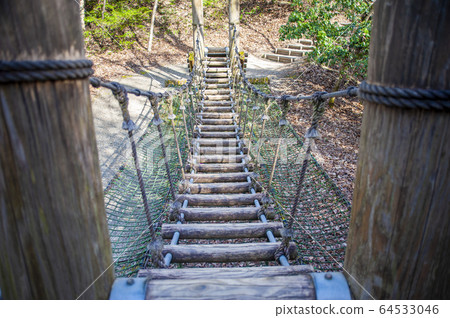 Athletic suspension bridge Athletic suspension bridge 64533046