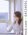 人面罩預防待在家裡 64534091