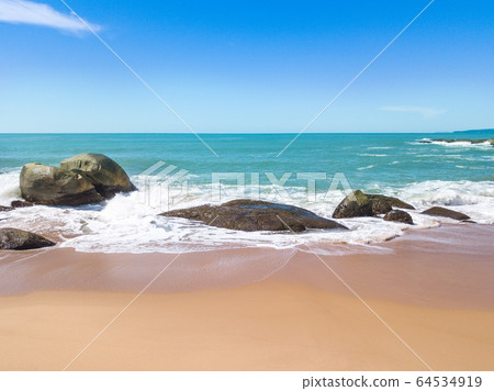 Beach in Balneario Camboriu, Santa Catarina, 64534919