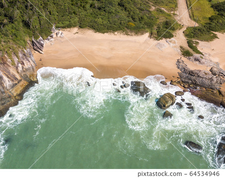 Beach in Balneario Camboriu, Santa Catarina, 64534946