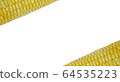 Corn on the white background 64535223