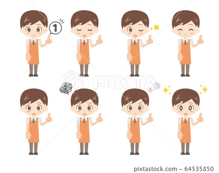 人set_1_Super clerk_Male 64535850