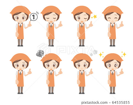 Person Set_1_Super Clerk_Female 64535855