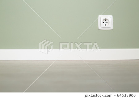 Empty wall and floor background Empty wall and floor background 64535906