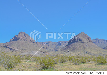 Black Mountain Range near Oatman Arizona USA Black Mountain Range near Oatman Arizona USA 64535941