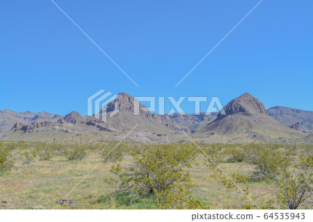Black Mountain Range near Oatman Arizona USA Black Mountain Range near Oatman Arizona USA 64535943
