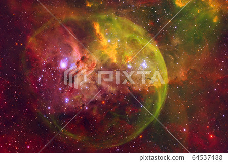 Deep space art. Elements of this image furnished by NASA Deep space art. Elements of this image furnished by NASA 64537488
