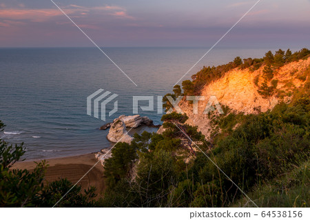 Rocky coast of Gargano Rocky coast of Gargano 64538156