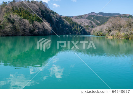 Scenery from Tamayodo Dam, Yorii Town, Saitama Prefecture 64540657