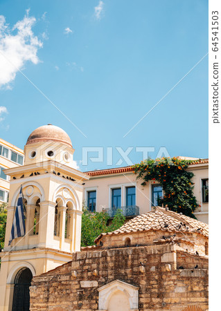 Church of the Pantanassa at Monastiraki square in Athens, Greece 64541503