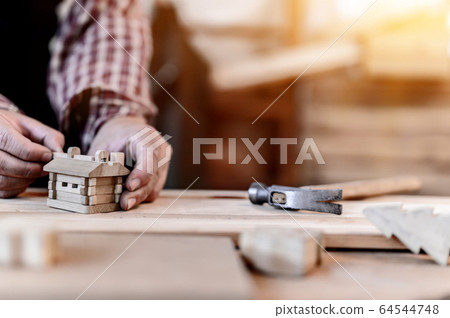 Self-quarantine and stay home. Work at home concept 64544748