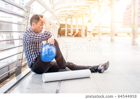 COVID-19 and unemployment concept. Lose job  64544958