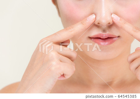 Nose skin care. 64545385