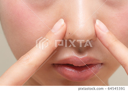 Nose skin care. 64545391