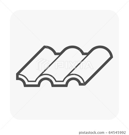 roofing material icon - Stock Illustration [64545992] - PIXTA