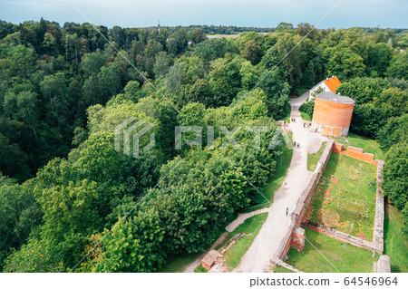 Turaida Castle medieval ruins in Sigulda, Latvia Turaida Castle medieval ruins in Sigulda, Latvia 64546964