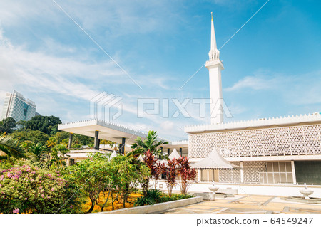 Masjid Negara mosque in Kuala Lumpur, Malaysia Masjid Negara mosque in Kuala Lumpur, Malaysia 64549247