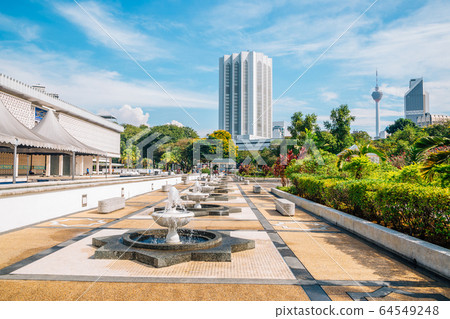 Masjid Negara mosque in Kuala Lumpur, Malaysia 64549248
