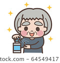 Alcohol disinfection 64549417