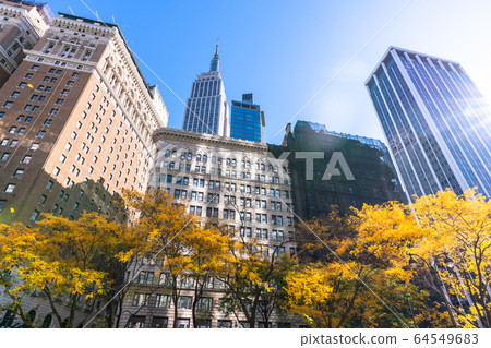 New York Cityscape of Empire State Building Midtown 64549683