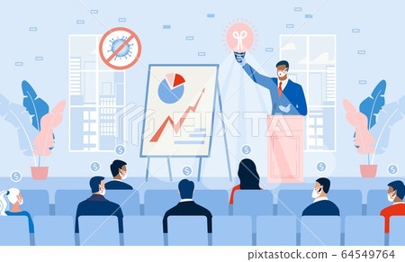 Business Seminar Profitable Strategy Idea on Stage Business Seminar Profitable Strategy Idea on Stage 64549764