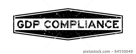 Grunge black GDP (Abbreviation good distribution 64550049