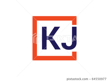 Initial Monogram Letter K J Logo Design Vector Template. KJ Letter Logo  Design Royalty Free SVG, Cliparts, Vectors, and Stock Illustration. Image  145076188.