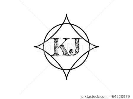 Jk Or Kj Letter Logo Design Vector Stock Illustration - Download Image Now  - Abstract, Alphabet, Art - iStock