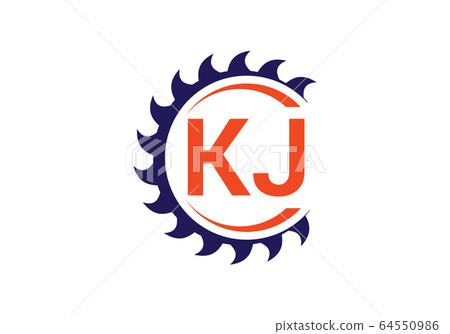 Initial Monogram Letter K J Logo Design Vector Template, Stock Vector,  Vector And Low Budget Royalty Free Image. Pic. ESY-054612626 | agefotostock