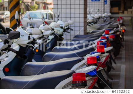 Motorcycle for police patrol 64552262