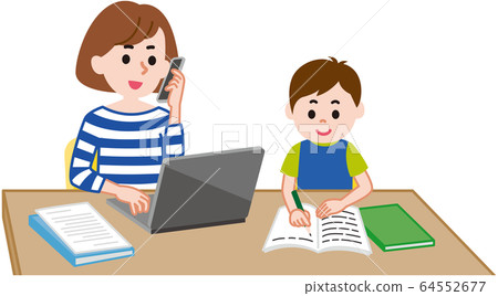 Home work, child-raising generation Home work, child-raising generation 64552677