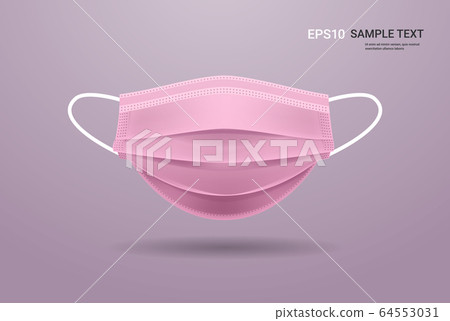 pink antiviral medical respiratory protection face mask coronavirus covid-19 prevention pink antiviral medical respiratory protection face mask coronavirus covid-19 prevention 64553031