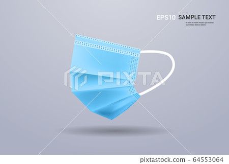 blue antiviral medical respiratory protection face mask coronavirus covid-19 prevention blue antiviral medical respiratory protection face mask coronavirus covid-19 prevention 64553064