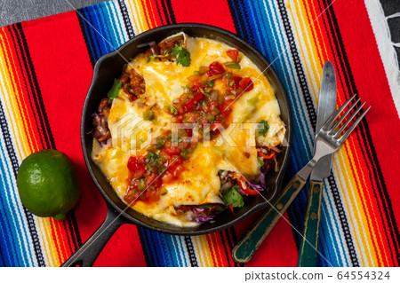  Mexican enchilada mexican tortilla rolls (enchilada) 64554324