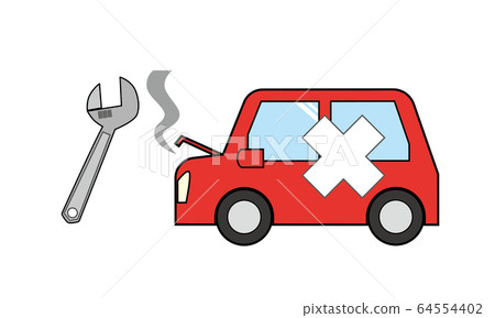 Defective person repair car passenger car breaks 64554402