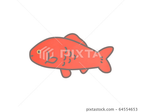 金魚圖簡單 64554653