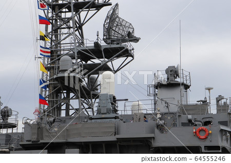 Escort ship Phalanx 20mm machine gun CIWS 64555246