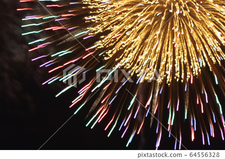 Background Summer event fireworks display Background Summer event fireworks display 64556328
