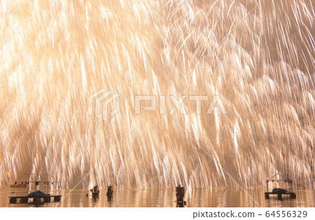Background Summer event Miyazu Fireworks Festival 64556329