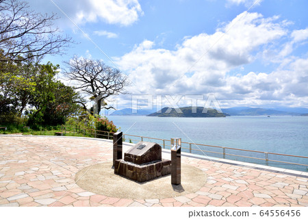 Kinin Park, Shigajima, Fukuoka City, Historical Romance Hakata Bay, Nokojima Genkai Sea in the center Kinin Park, Shigajima, Fukuoka City, Historical Romance Hakata Bay, Nokojima Genkai Sea in the center 64556456
