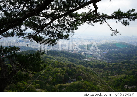 北漢山,國家公園,春天 北漢山,國家公園,春天 64556457