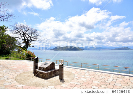 基寧公園，志賀島，福岡市，博多歷史浪漫博多，中心的望島玄海 64556458