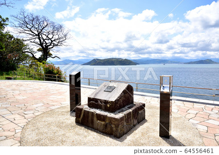 Kinin Park, Shigajima, Fukuoka City, Historical Romance Hakata Bay, Nokojima Genkai Sea in the center Kinin Park, Shigajima, Fukuoka City, Historical Romance Hakata Bay, Nokojima Genkai Sea in the center 64556461